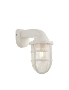 Searchlight® I Външен аплик Seaside - бяла пластмаса I 1 x E27 - 61133WH - Цена | LEDs4economy