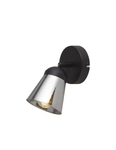 Searchlight® I Mega Спот - черен метал и опушено стъкло I 1 x E14 - 61170-1SM - Цена | LEDs4economy