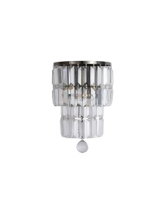 Searchlight® I Аплик Empire, античен месинг с прозрачен кристал I 2 x E14 - 61321-2AB - Цена | LEDs4economy 2