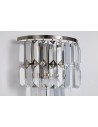 Searchlight® I Аплик Empire, античен месинг с прозрачен кристал I 2 x E14 - 61321-2AB - 3