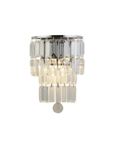 Searchlight® I Аплик Empire, хромирана с прозрачен кристал I 2 x E14 - 61321-2CC - Цена | LEDs4economy