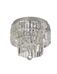 Searchlight® I Плафон Empire плафон - хромиран метал и прозрачен кристал I 4 x E14 - 61321-4CC - Цена | LEDs4economy 2