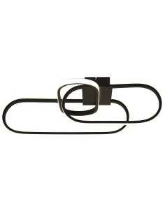 Searchlight® I Clip плафон - Черен метал I 1 x LED - 61774BK - Цена | LEDs4economy