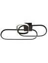 Searchlight® I Clip плафон - Черен метал I 1 x LED - 61774BK