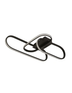 Searchlight® I Clip плафон - Черен метал I 1 x LED - 61774BK - Цена | LEDs4economy 2