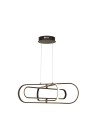 Searchlight® I Пендел Clip - черен метал I 1 x LED - 61775BK