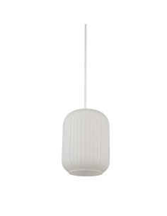 Searchlight® I Pearl Пендел - бяло матирано стъкло, бяло окачване I 1 x E27 - 61969BK - Цена | LEDs4economy 2