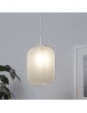 Searchlight® I Pearl Пендел - бяло матирано стъкло, бяло окачване I 1 x E27 - 61969BK - 5