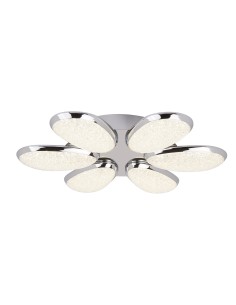 Searchlight® I LED лампа Lori плафон - хромиран абажур с ефект на натрошен лед I 6 x LED - 6216-6CC - Цена | LEDs4economy