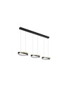 Searchlight® I Пендел LED Aerial, златист и черен метал I 3 x LED - 62330-3GO - 2
