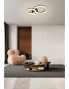 Searchlight® I Triple LED Плафон панел. Матово черно. I 1 x LED - 62793BK - 5