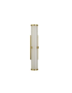Searchlight® I Аплик Clamp - златист метал, оребрен прозрачен и опалов дифузер I 1 x LED - 63124-1GO - Цена | LEDs4economy 2