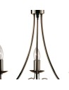 Searchlight® I Пендел Maypole - Античен месинг I 3 x E14 - 6343-3AB - 3