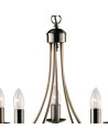 Searchlight® I Пендел Maypole - Античен месинг I 5 x E14 - 6345-5AB - 3