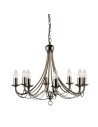 Searchlight® I Пендел Maypole - Античен месинг I 8 x E14 - 6348-8AB