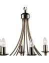 Searchlight® I Пендел Maypole - Античен месинг I 8 x E14 - 6348-8AB - 3