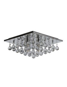 Searchlight® I Плафон Hanna - хром и прозрачен кристал I 4 x G9 - 6404-4CC - Цена | LEDs4economy 2