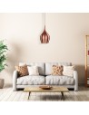 Searchlight® I Vibrant Пендел - метално розов метал I 1 x E14 - 6461-12CU - 5