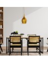 Searchlight® I Vibrant Пендел - метален златен I 1 x E14 - 6461-12GO - 5