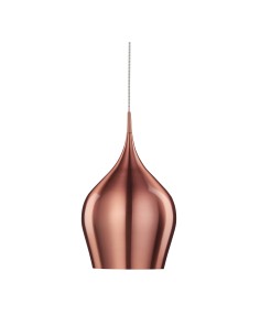 Searchlight® I Vibrant Пендел - метално розов метал I 1 x E27 - 6461-26CU - Цена | LEDs4economy 2