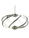 Searchlight® I Пендел Magic - хромиран метал и опал акрил I 1 x LED - 6500-7CC