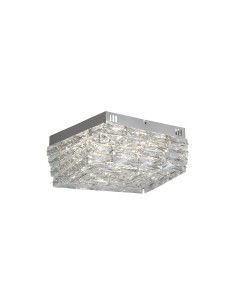Searchlight® I Modena LED плафон, хром и прозрачен кристал I x LED (SMD) - 65810-420CC - Цена | LEDs4economy