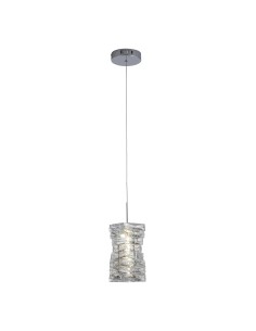 Searchlight® I LED Полилей Modena, хром и прозрачен кристал I x LED (SMD) - 65811CC - Цена | LEDs4economy