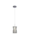 Searchlight® I LED Полилей Modena, хром и прозрачен кристал I x LED (SMD) - 65811CC