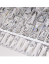 Searchlight® I Пендел Bijou, хромиран метал и прозрачен кристал I 8 x E14 - 65818-8CC - 3