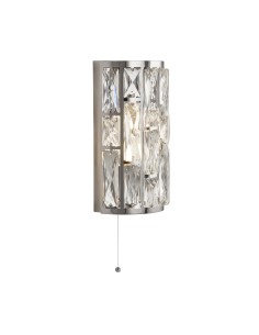 Searchlight® I Аплик Bijou - хромиран метал и кристално стъкло I 2 x E14 - 6582-2CC - Цена | LEDs4economy