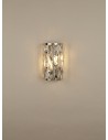 Searchlight® I Аплик Bijou - хромиран метал и кристално стъкло I 2 x E14 - 6582-2CC - 5