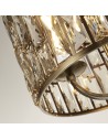 Searchlight® I Пендел Bijou - Античен месинг и шампанско I 3 x E14 - 6583-3AB - 3