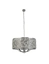Searchlight® I Пендел Bijou - хромиран метал и кристално стъкло I 8 x E14 - 6588-8CC - 2