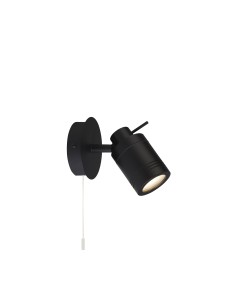 Searchlight® I Samson Спот - Блек Метал I 1 x GU10 - 6601BK - Цена | LEDs4economy