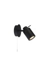 Searchlight® I Samson Спот - Блек Метал I 1 x GU10 - 6601BK