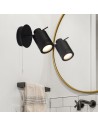 Searchlight® I Samson Спот - Блек Метал I 1 x GU10 - 6601BK - 5