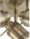 Searchlight® I Спот Samson - Античен месинг, метал I 3 x GU10 - 6603AB - 3