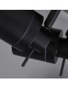 Searchlight® I Спот Samson - черен метал I 3 x GU10 - 6603BK - 3