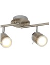 Searchlight® I Спот Samson - сатенено сребрист метал I 4 x GU10 - 6604SS - 3
