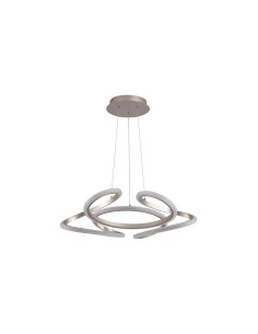 Searchlight® I LED Пендел Doodle, цвят шампанско I 1 x LED - 66110CP - Цена | LEDs4economy 2