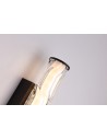 Searchlight® I Vibrate LED Аплик, матово черно със стъкло I 1 x LED - 66310-1BK - 3