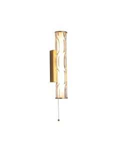 Searchlight® I Vibrate LED Аплик, матово златиста със стъкло I 1 x LED - 66310-1GO - Цена | LEDs4economy