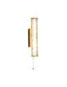 Searchlight® I Vibrate LED Аплик, матово златиста със стъкло I 1 x LED - 66310-1GO