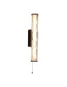 Searchlight® I Vibrate LED Аплик, матово черно със стъкло I 1 x LED - 66311-1BK