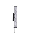 Searchlight® I Vibrate LED Аплик, матово черно със стъкло I 1 x LED - 66311-1BK - 2