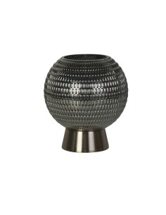 Searchlight® I Настолна лампа Mila - месинг и зелено стъкло I 1 x LED - 67008PB - Цена | LEDs4economy 2