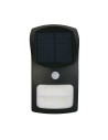 Searchlight® I Solar Аплик за външна употреба - черен метал и бял поликарбонат I 8 x LED - 67420BK-PIR - 2