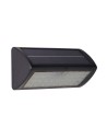 Searchlight® I Solar Аплик за външна употреба - черен метал и бял поликарбонат I 1 x LED - 67422BK-PIR - 2