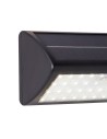 Searchlight® I Solar Аплик за външна употреба - черен метал и бял поликарбонат I 1 x LED - 67422BK-PIR - 3