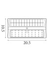 Searchlight® I Solar Аплик за външна употреба - черен метал и бял поликарбонат I 1 x LED - 67422BK-PIR - 4